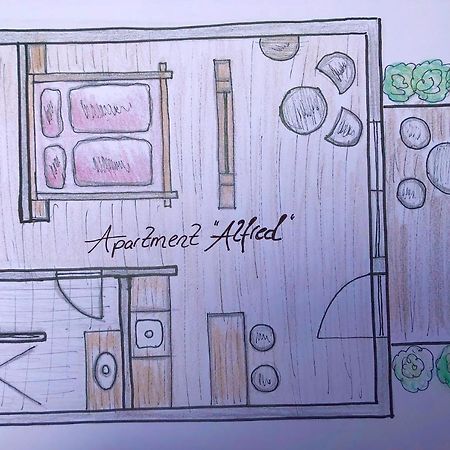 Gaestehaus Annel Niederhorbach ภายนอก รูปภาพ